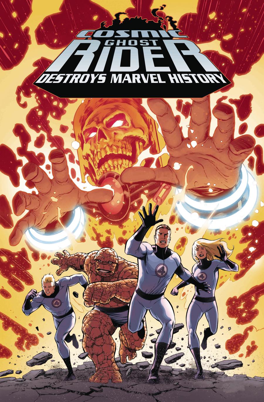 Cosmic Ghost Rider Destroys Marvel History #1 Cover C Incentive Carlos Pacheco Variant Cover