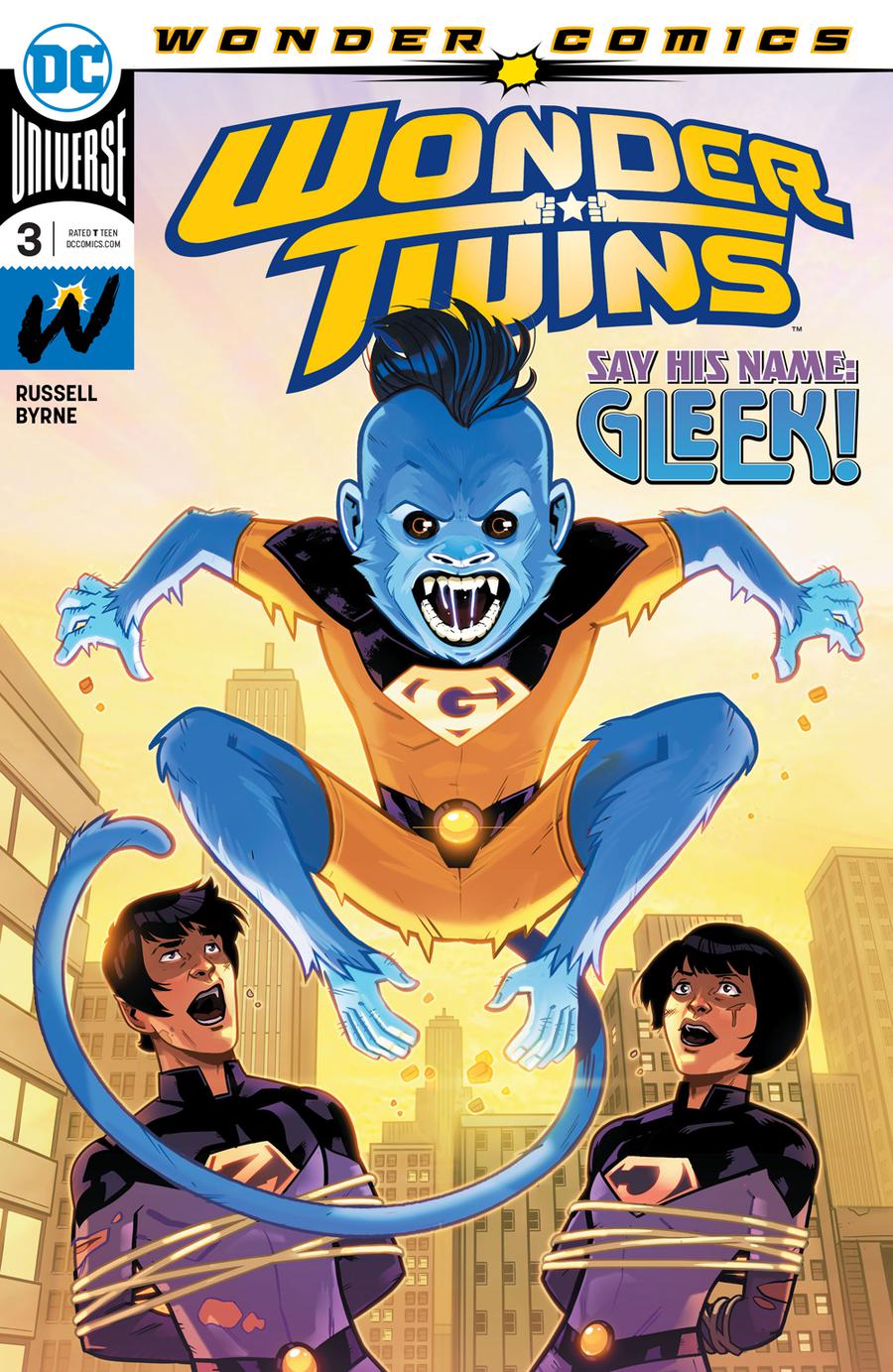 Wonder Twins #3 Cover A Regular Stephen Byrne Cover