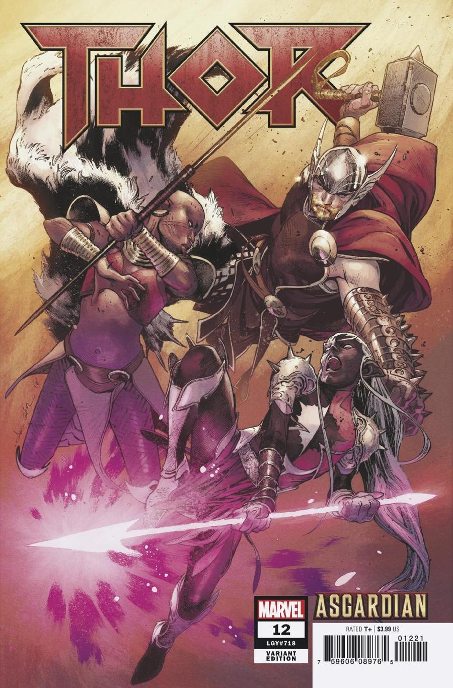 Thor Vol 5 #12 Cover B Variant Olivier Coipel Asgardian Cover (War Of The Realms Tie-In)