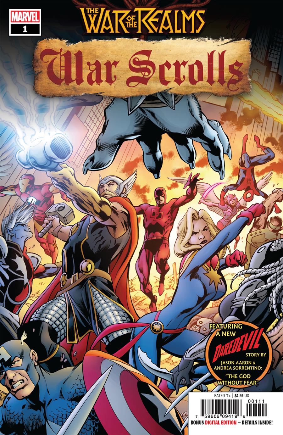 War Of The Realms War Scrolls #1 Cover A Regular Alan Davis Mark Farmer & Matt Hollingsworth Cover