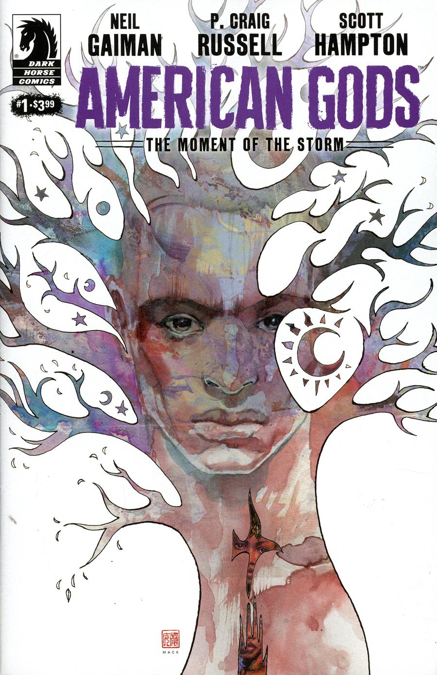 American Gods Moment Of The Storm #1 Cover B Variant David Mack Cover