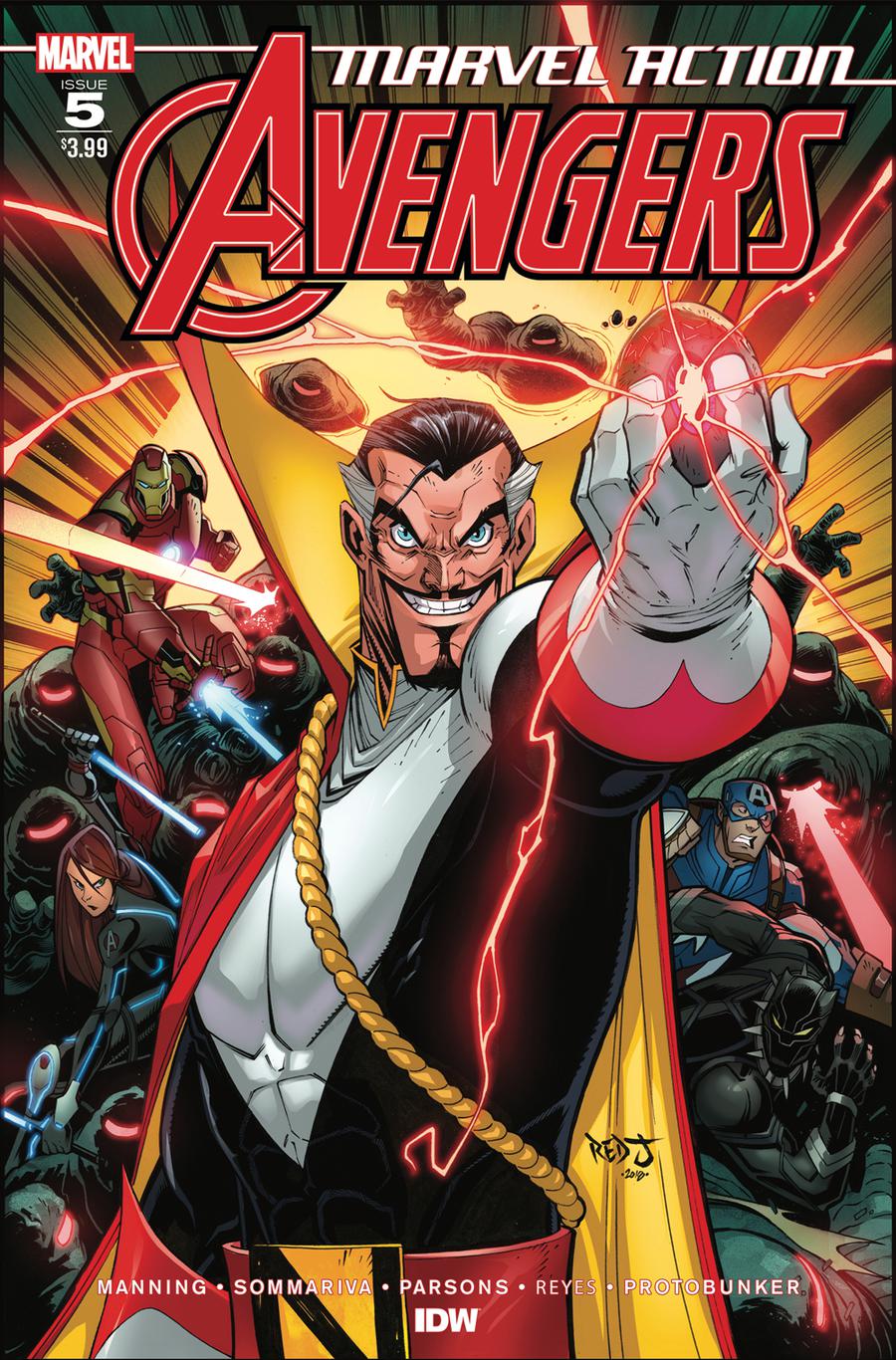 Marvel Action Avengers #5 Cover A Regular Jon Sommariva Cover