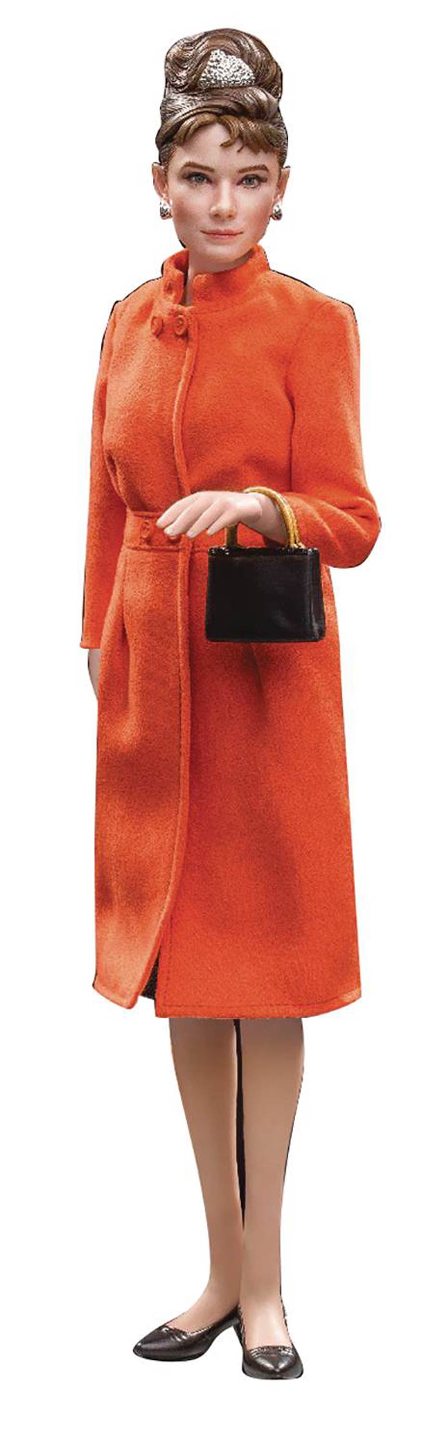 Breakfast At Tiffanys Audrey Hepburn 1/6 Scale Action Figure Regular Orange Coat Version