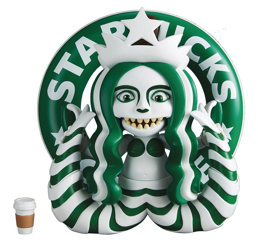 Stingrayz Eek Series 3 Starbucks Mermaid Figure