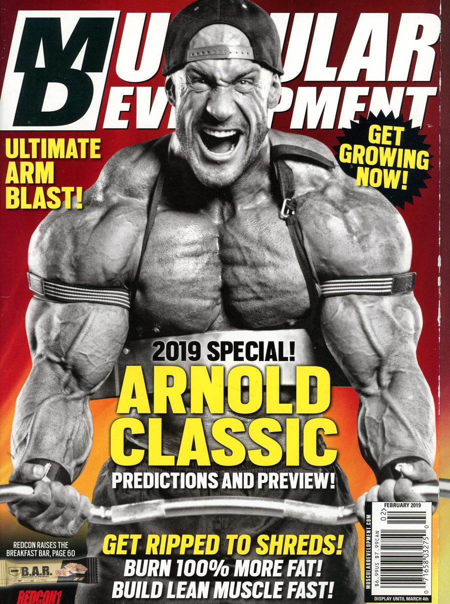 Muscular Development Magazine Vol 56 #2 February 2019