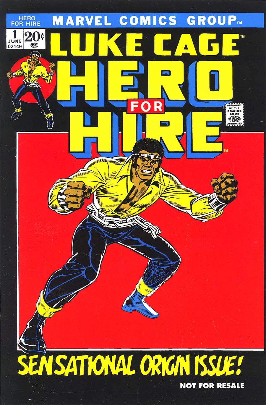 Hero For Hire #1 Cover B Toy Reprint