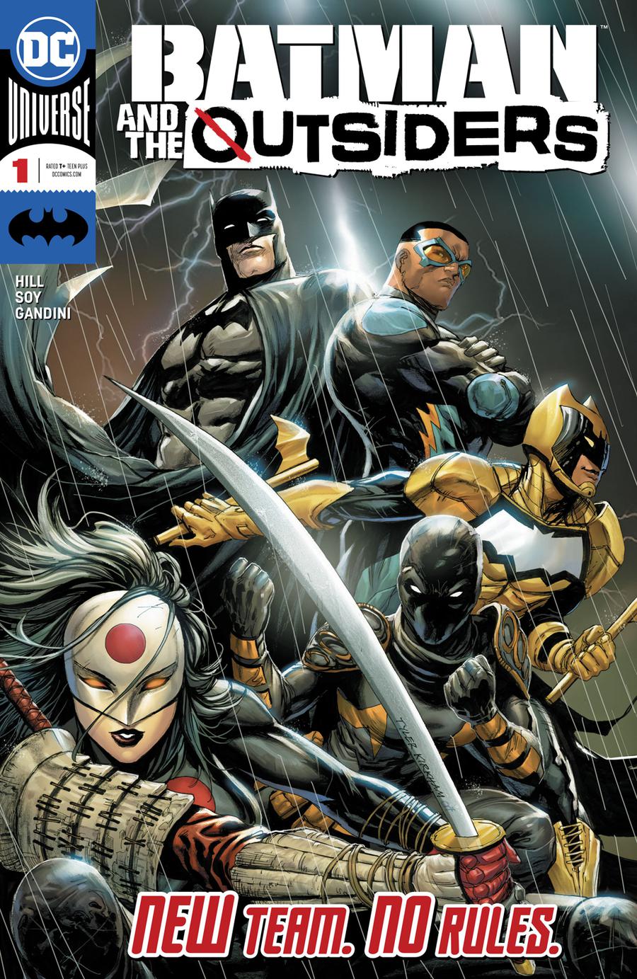 Batman And The Outsiders Vol 3 #1 Cover A Regular Tyler Kirkham Cover