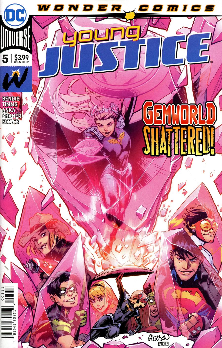 Young Justice Vol 3 #5 Cover A Regular Patrick Gleason Cover