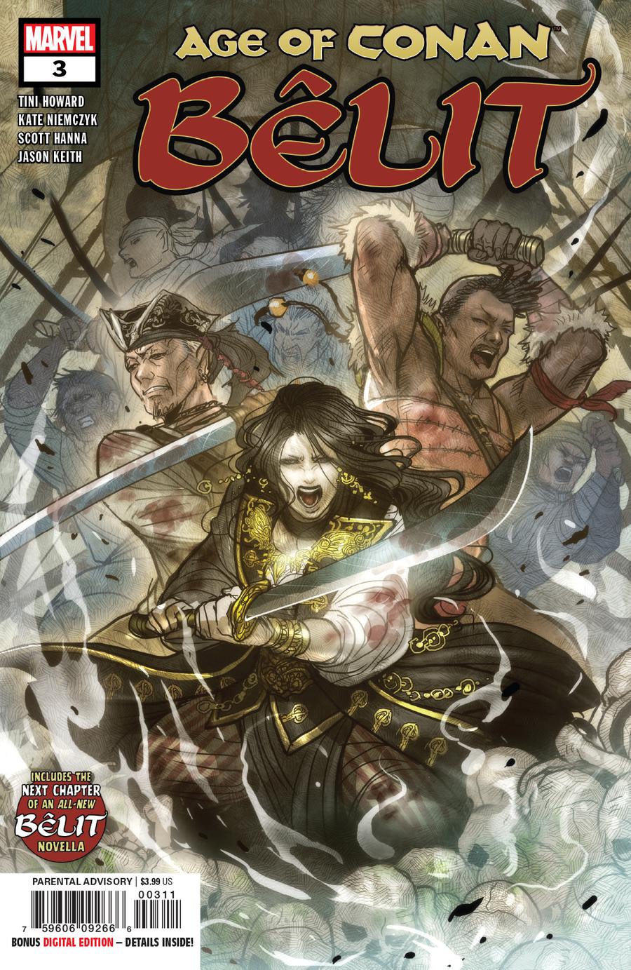 Age Of Conan Belit Queen Of The Black Coast #3 Cover A Regular Sana Takeda Cover