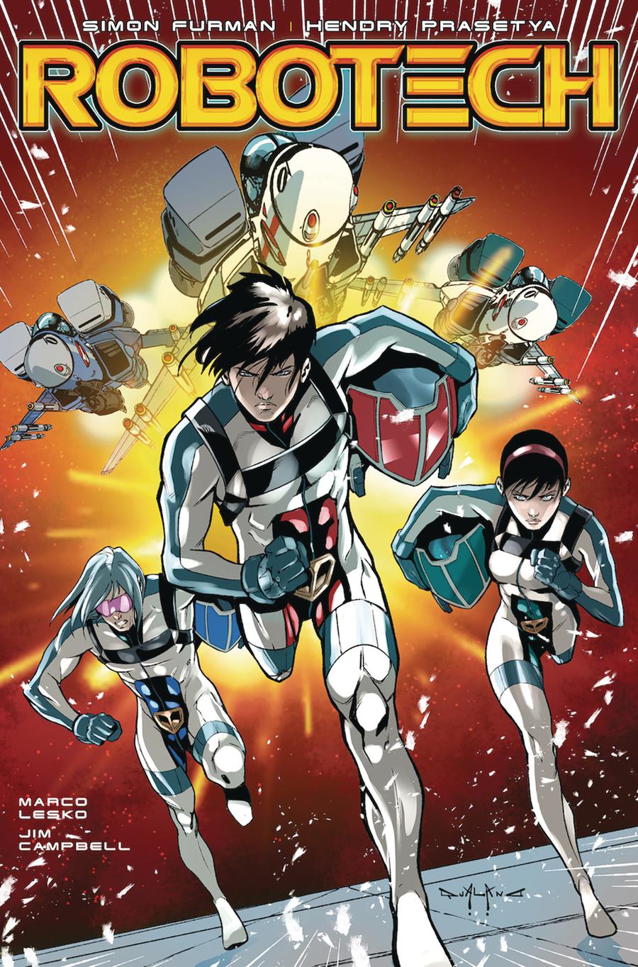 Robotech Vol 3 #20 Cover A Regular Pasquale Qualano Cover