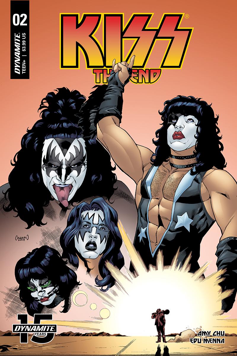 KISS The End #2 Cover B Variant Ruairi Coleman Cover