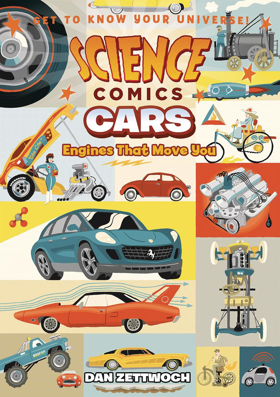 Science Comics Cars Engines That Move You TP