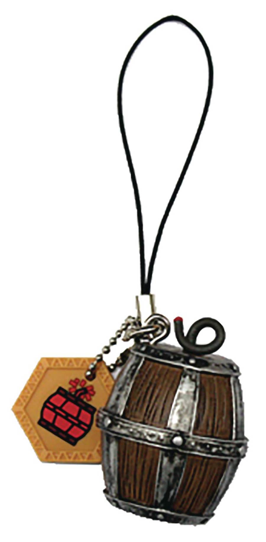 Monster Hunter Item Mascot PVC Keychain - Large Barrel Bomb