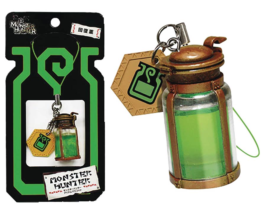 Monster Hunter Item Mascot PVC Keychain - Potion