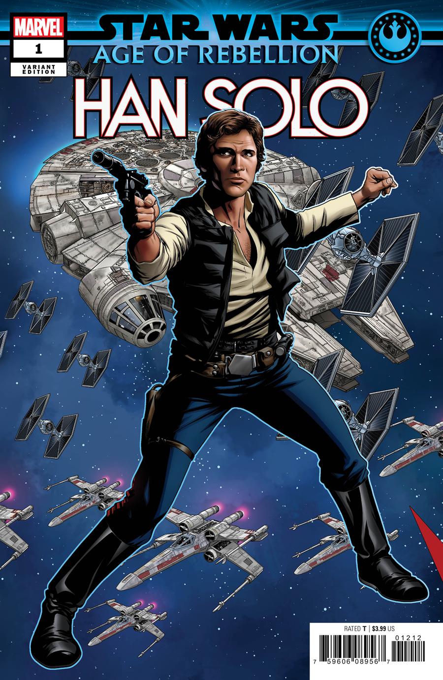 Star Wars Age Of Rebellion Han Solo #1 Cover D Variant Mike McKone ...