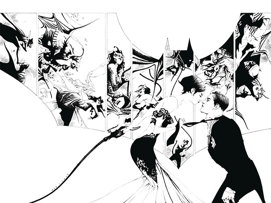 Batman Vol 3 #50 Cover Z-U DF Exclusive Jae Lee Black And White Variant Cover (Re-Issue)