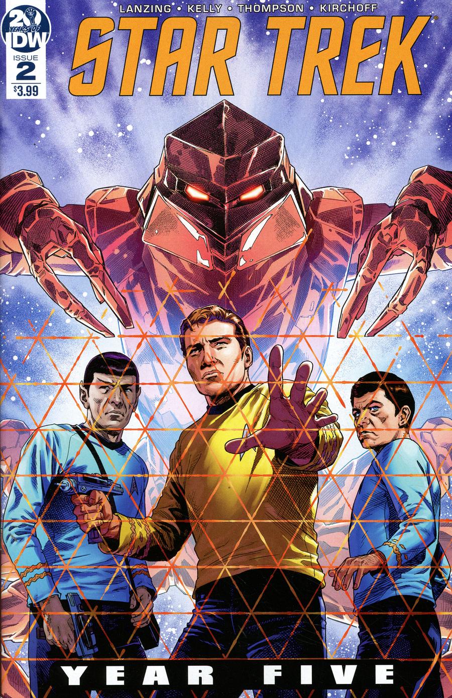 Star Trek Year Five #2 Cover B Incentive JJ Lendl Variant Cover