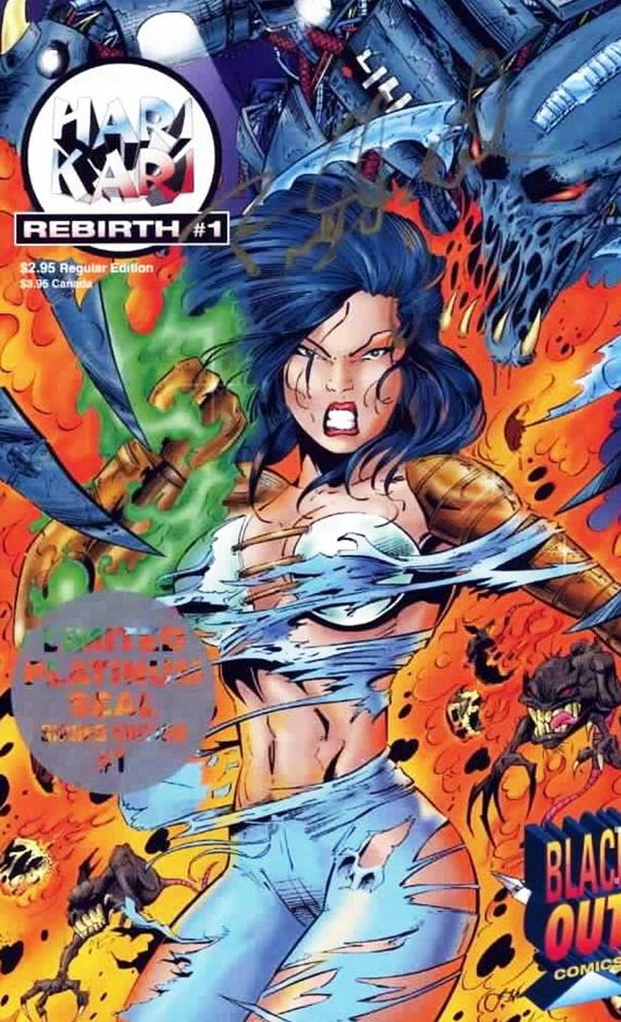 Hari Kari Rebirth #1 Cover C Signed Without Certificate