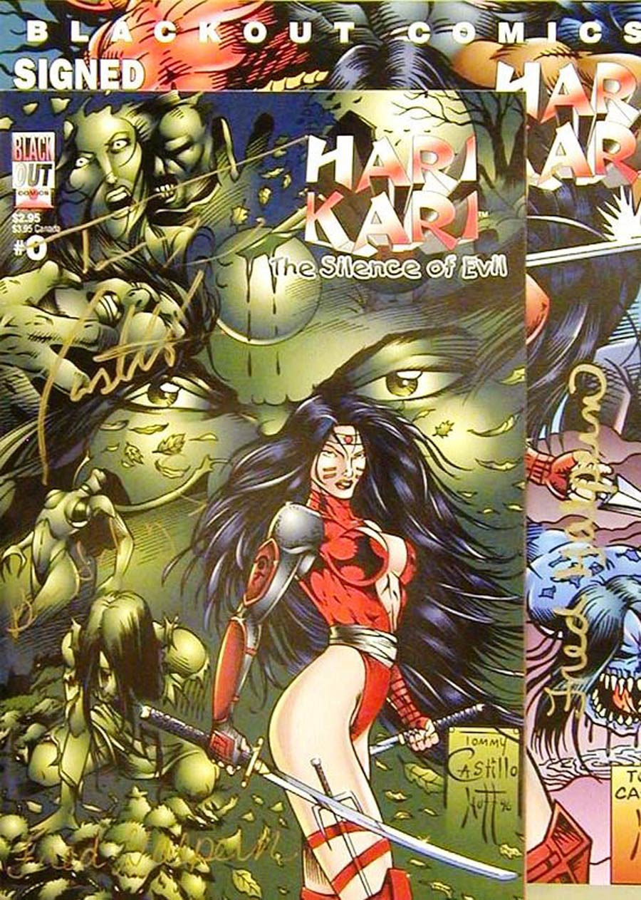 Hari Kari The Silence of Evil #0 Cover B Signed With Certificate