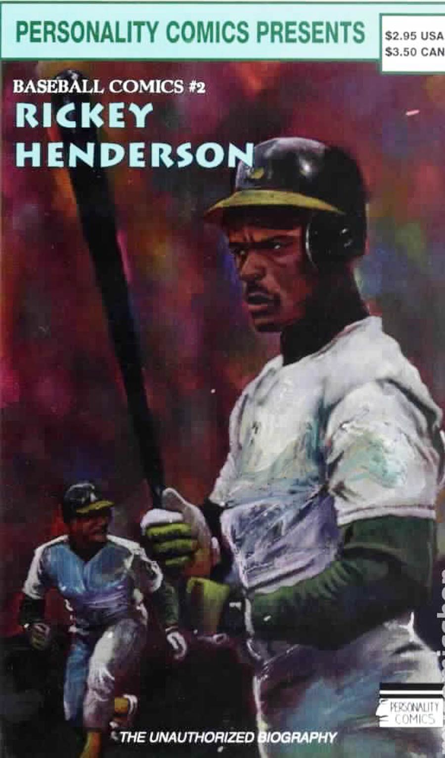 Personality Comics Presents Baseball Comics #2 Rickey Henderson