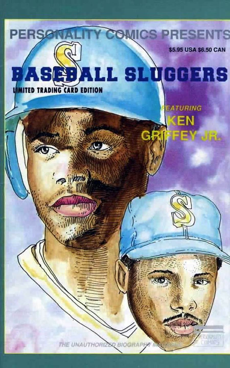 Personality Comics Presents Baseball Sluggers #1 Cover B Limited Trading Card Edition