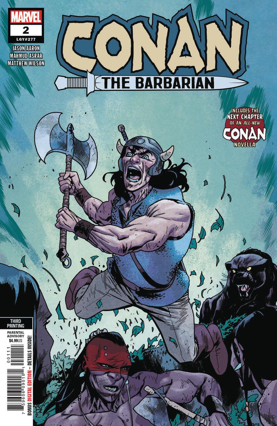 Conan The Barbarian Vol 4 #2 Cover G 3rd Ptg Variant Mahmud A Asrar Cover