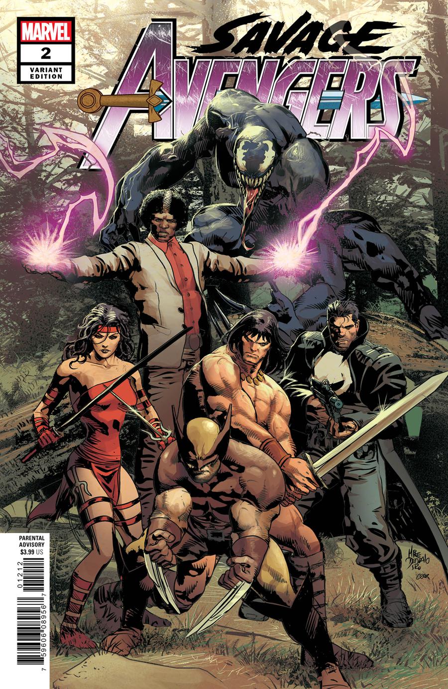 Savage Avengers #2 Cover C Variant Mike Deodato Jr Cover