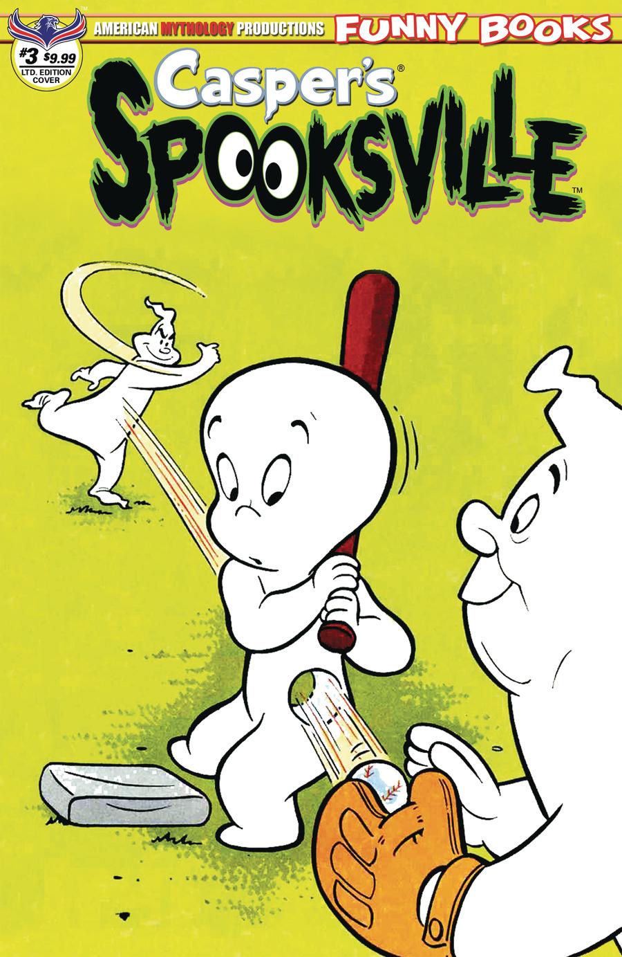 Caspers Spooksville #3 Cover B Limited Edition Retro Animation Cover