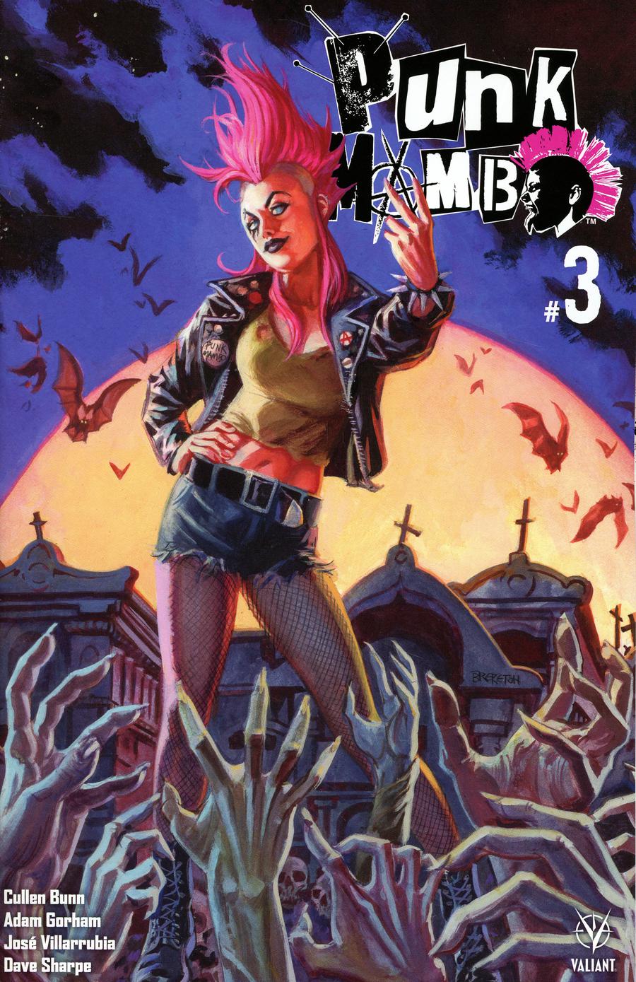 Punk Mambo #3 Cover A Regular Dan Brereton Cover