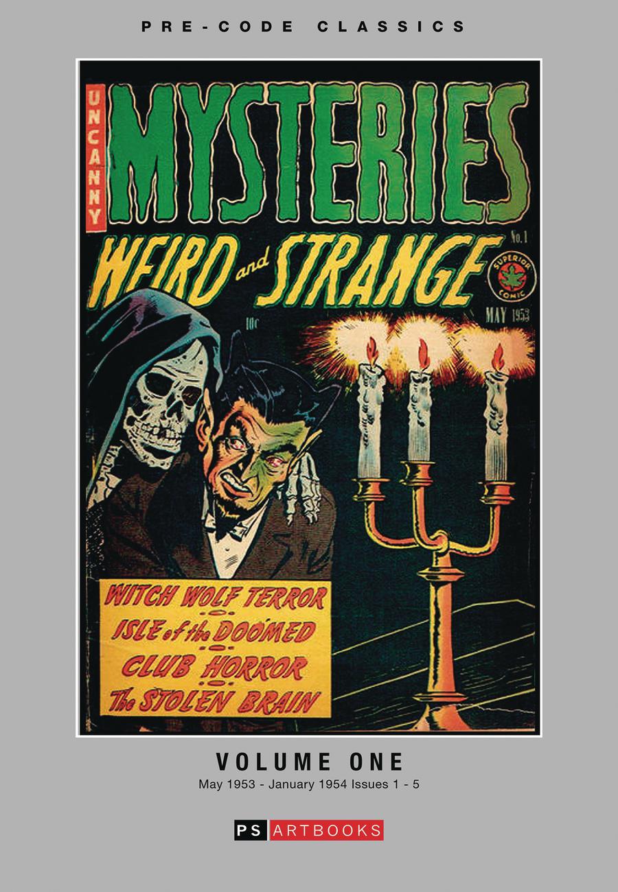 Pre-Code Classics Mysteries Weird And Strange Vol 1 HC