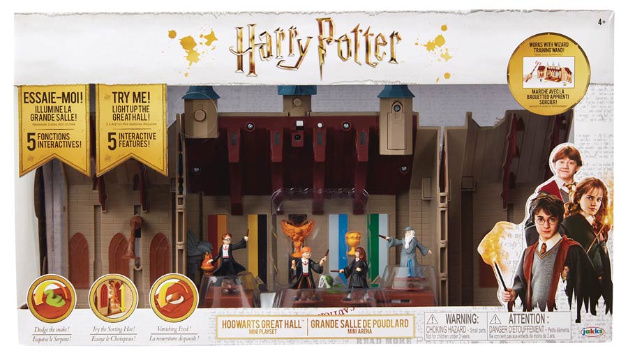 Harry Potter Hogwarts Great Hall Deluxe Mini Playset Case