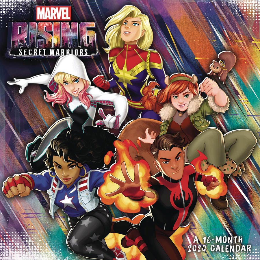 Marvel Rising Secret Warriors 2020 Wall Calendar