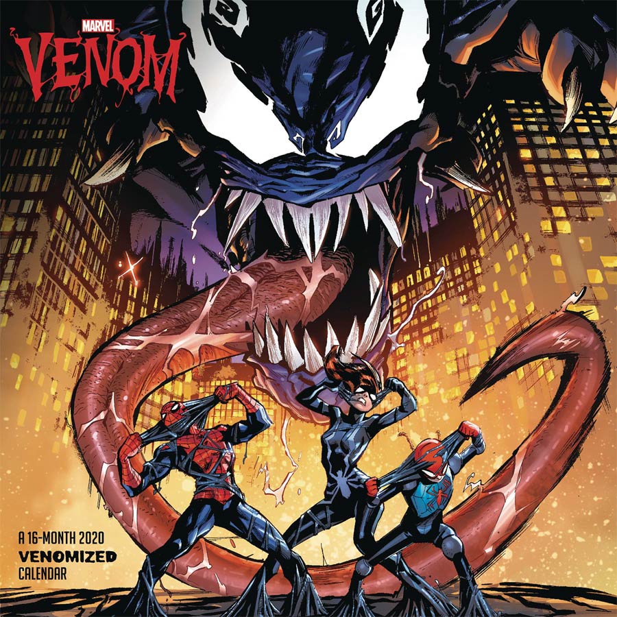 Marvels Venom 2020 Wall Calendar