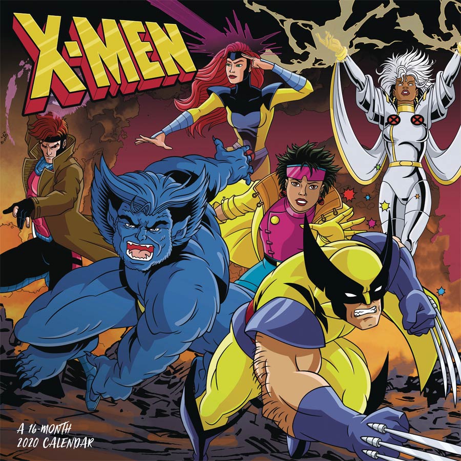 X-Men 2020 Wall Calendar