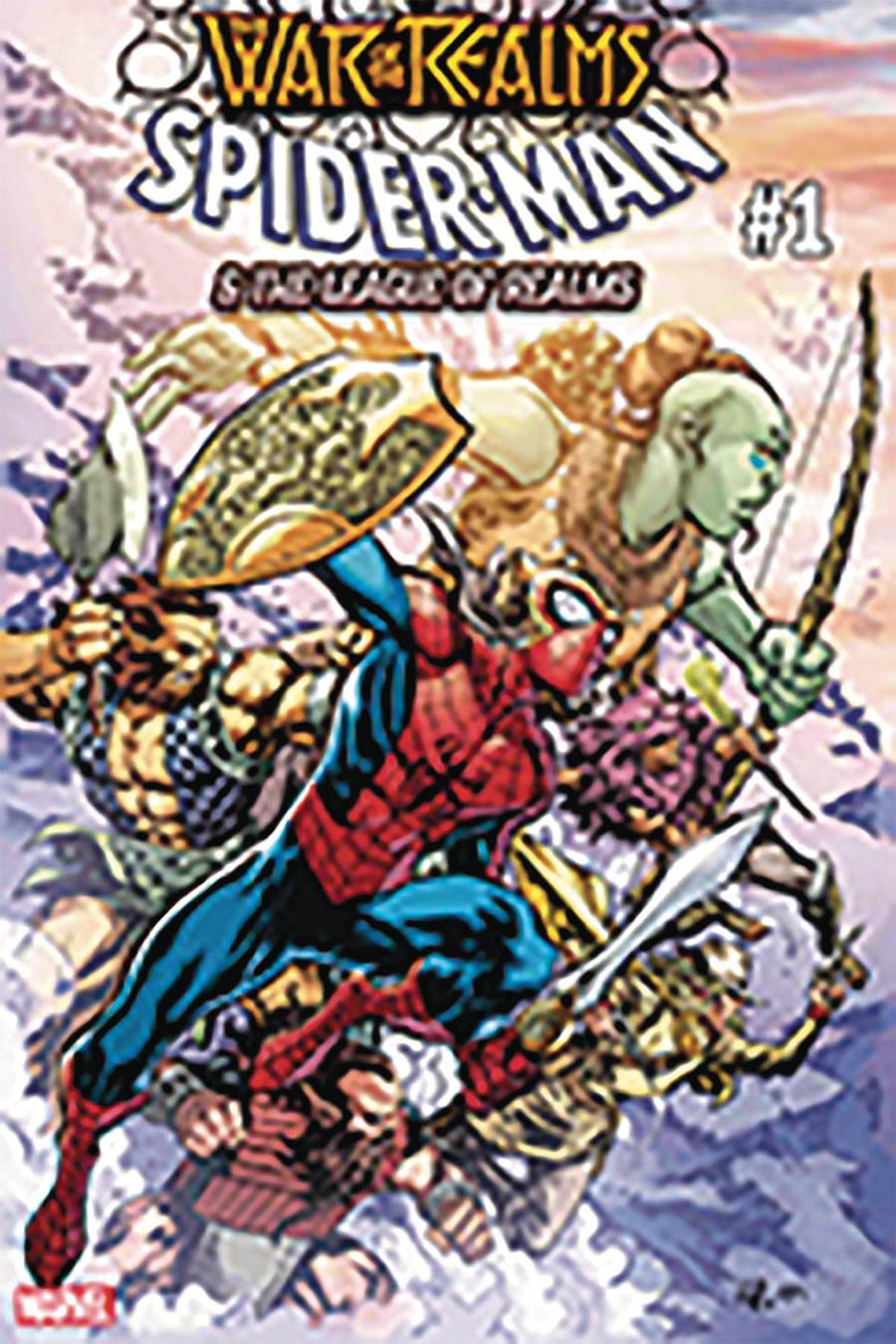 War Of The Realms Spider-Man And The League Of Realms #1 Cover C DF Signed By Cully Hamner