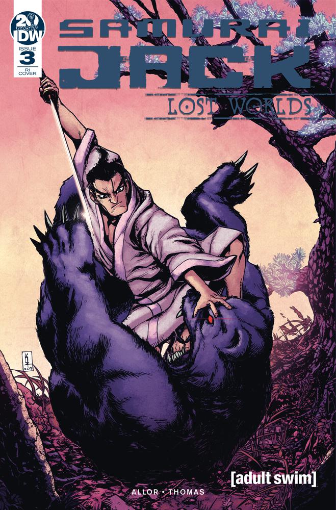 Samurai Jack Lost Worlds #3 Cover C Incentive Kei Zama Variant Cover