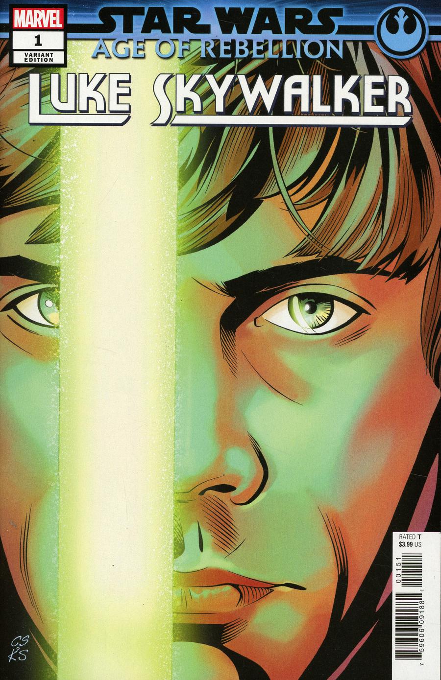 Star Wars Age Of Rebellion Luke Skywalker #1 Cover E Incentive Chris Sprouse Variant Cover