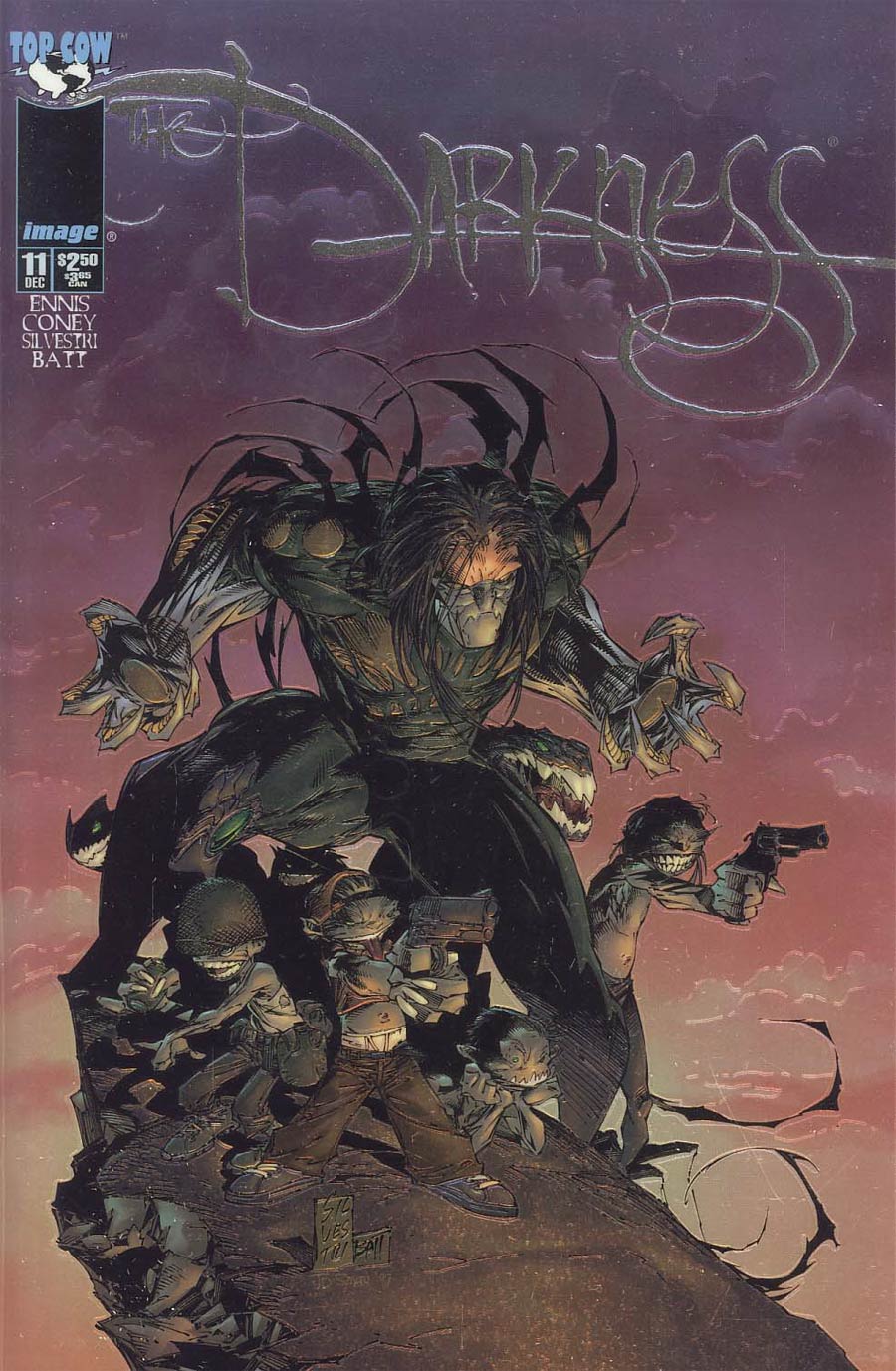 Darkness Vol 1 #11 Cover K Chromium Silvestri