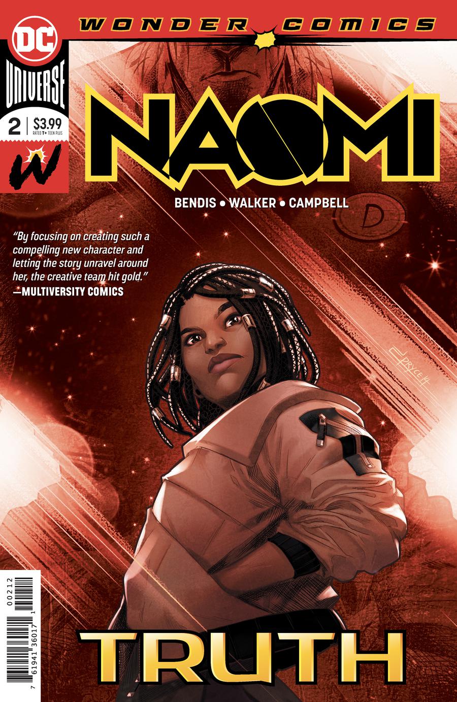 Naomi #2 Cover B Final Ptg Variant Jamal Campbell Cover