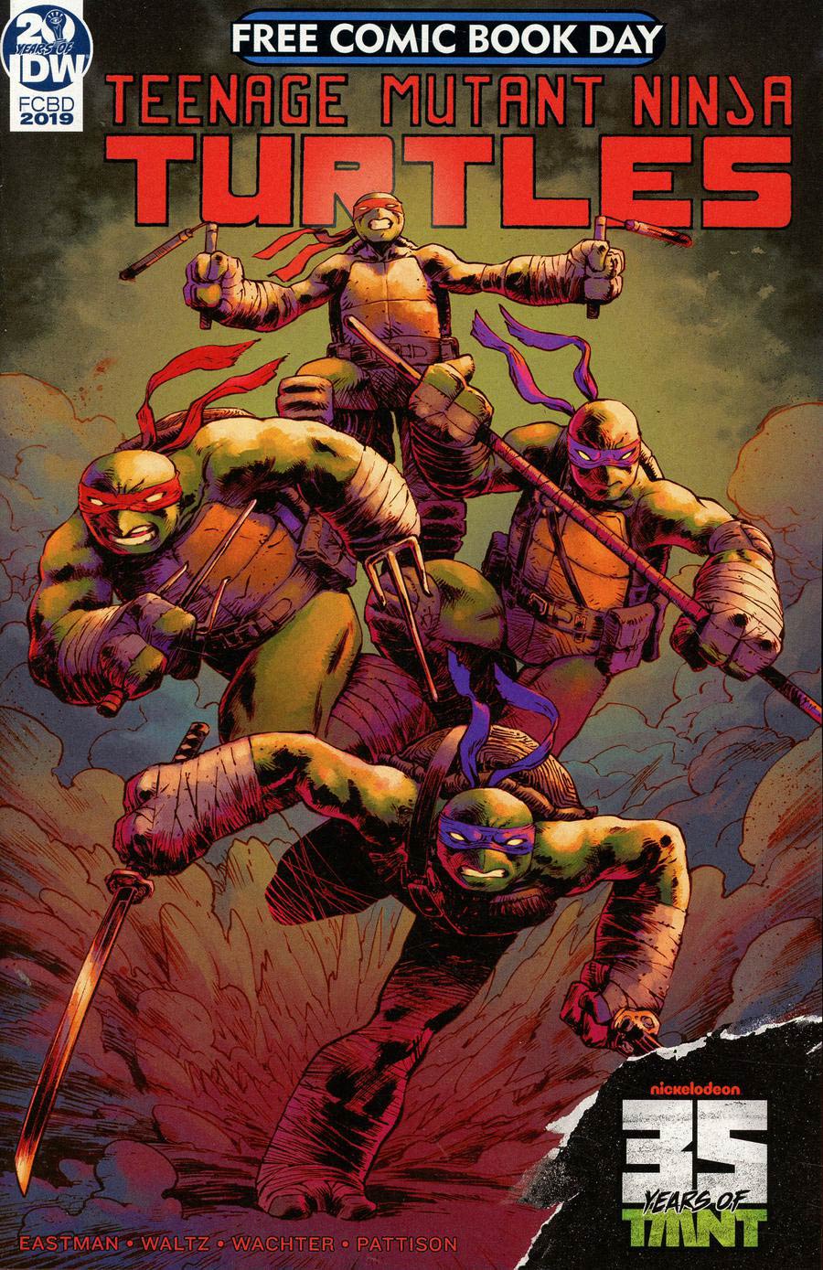 Teenage Mutant Ninja Turtles FCBD 2019