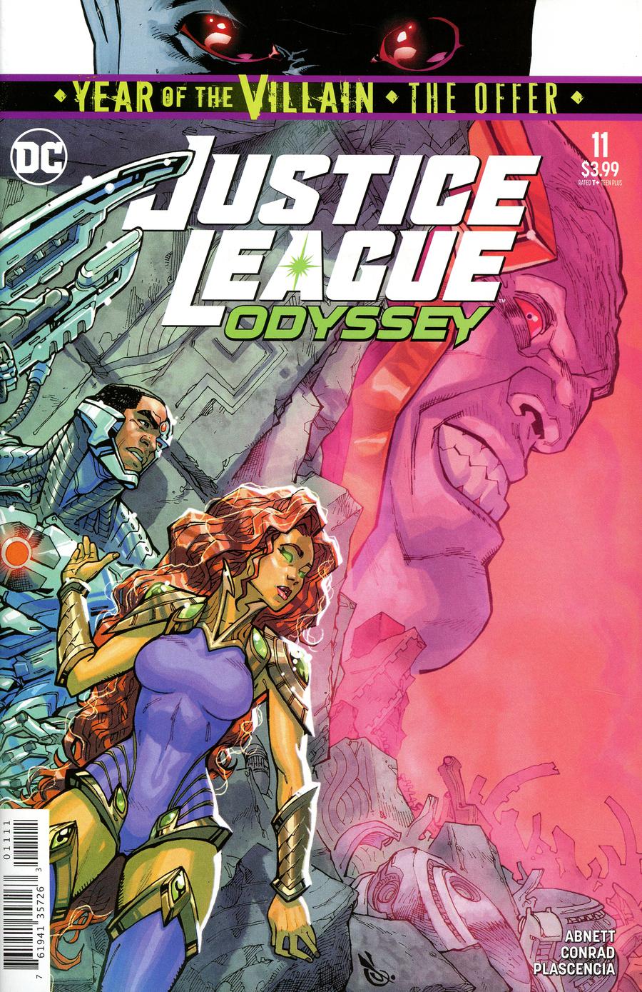 Justice League Odyssey #11 Cover A Regular Carlos DAnda Cover (Year Of The Villain The Offer Tie-In)