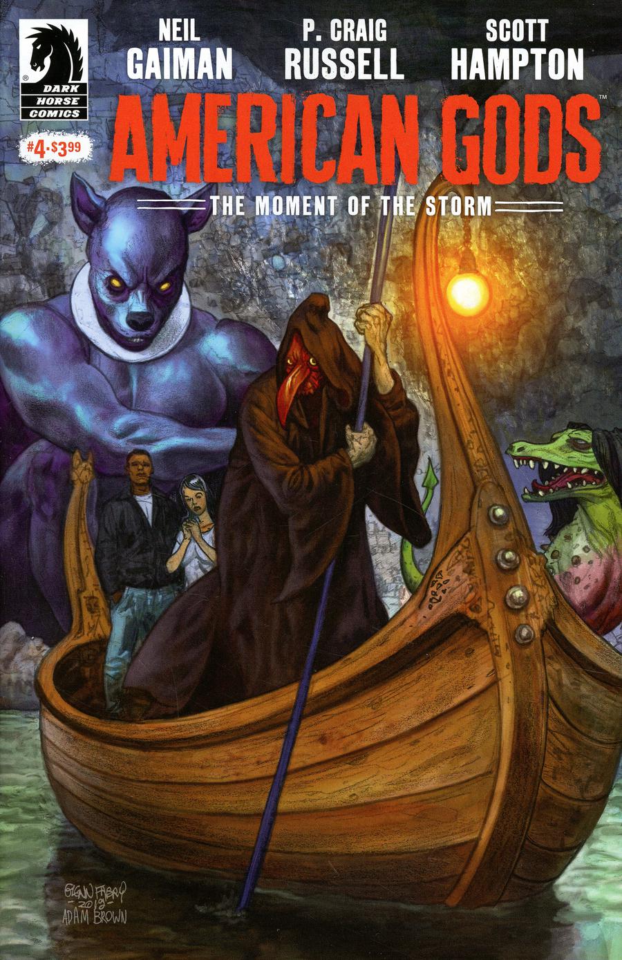 American Gods Moment Of The Storm #4 Cover A Regular Glenn Fabry Cover