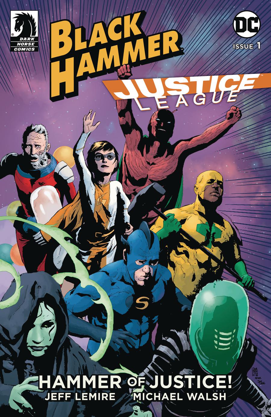 Black Hammer Justice League Hammer Of Justice #1 Cover B Variant Andrea Sorrentino Cover