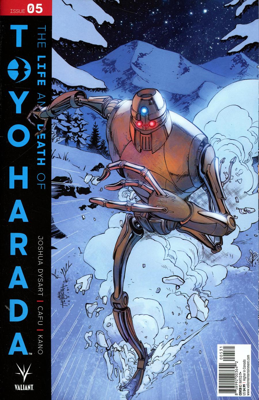 Life And Death Of Toyo Harada #5 Cover C Variant Jack Herbert Cover