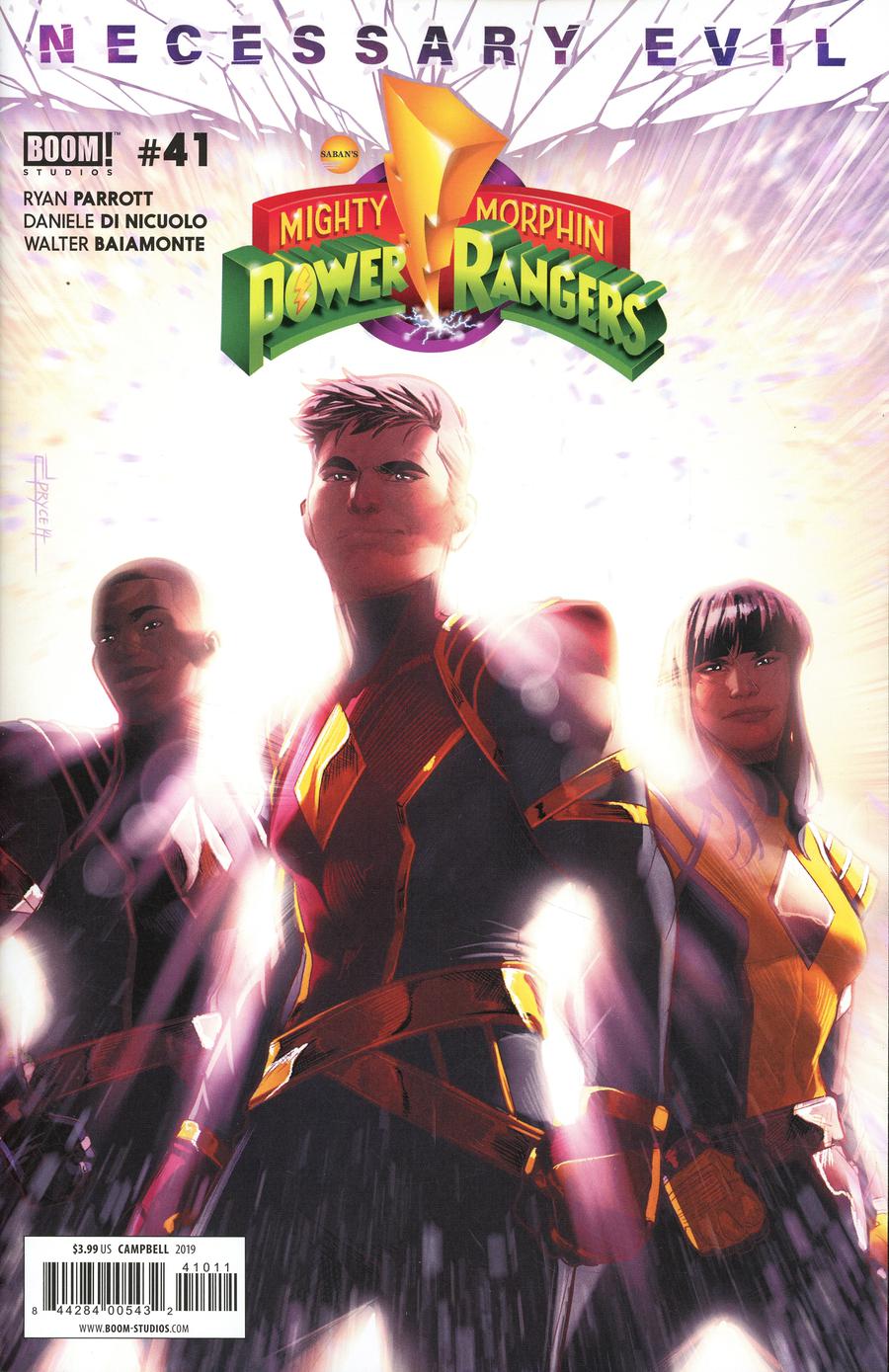 Mighty Morphin Power Rangers (BOOM Studios) #41 Cover A Regular Jamal Campbell Cover