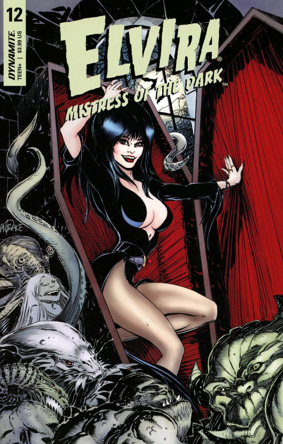 Elvira Mistress Of The Dark Vol 2 #12 Cover A Regular Tom Mandrake Cover