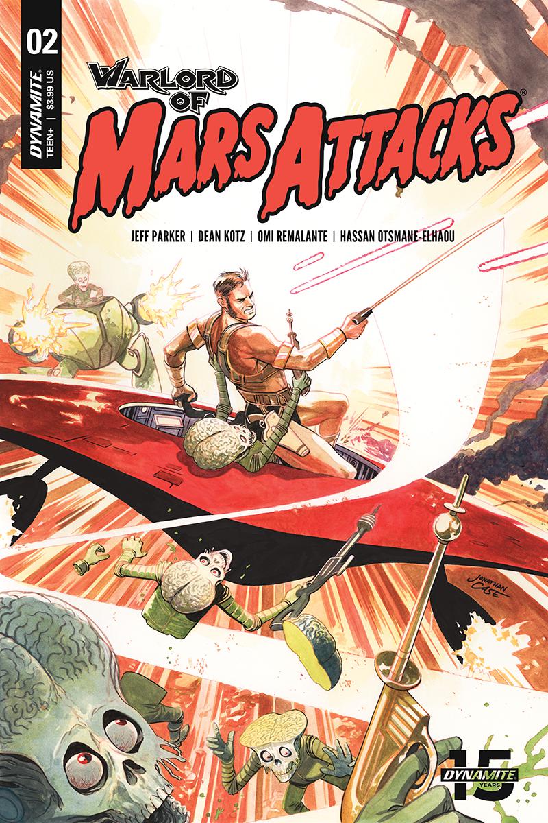 Warlord Of Mars Attacks #2 Cover B Variant Jonathan Case Cover