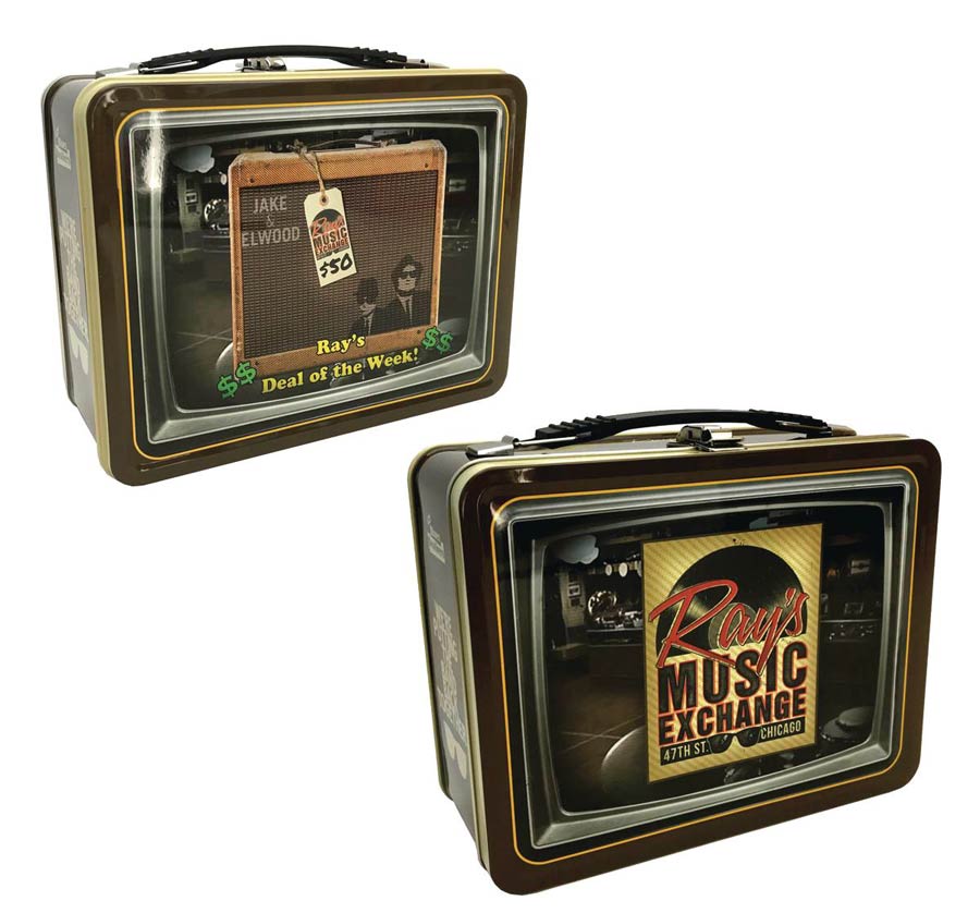 Blues Brothers Rays Music Exchange Tin Tote