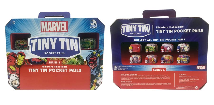 diamond select marvel tiny tins series 1 assortment