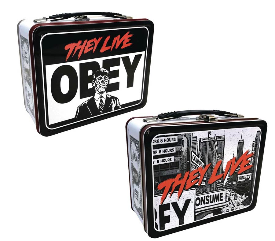 Classic Films Tin Tote - They Live Obey